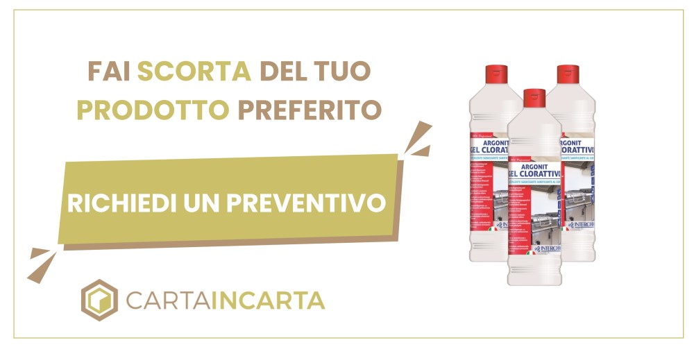 Argoni gel clorattivo Carta Incarta