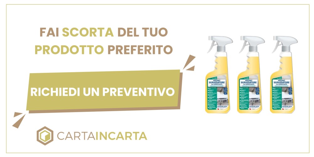 sgrassatore Argonit Carta Incarta