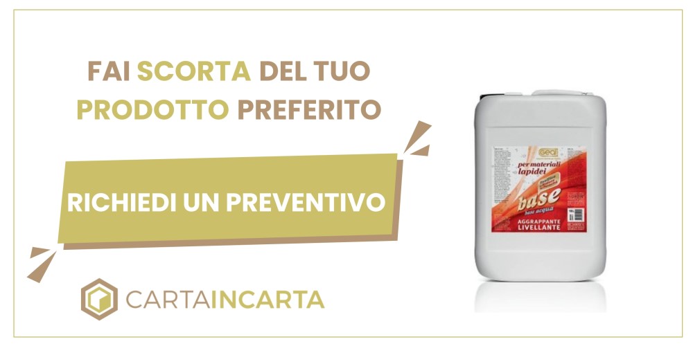 Base protezione pavimenti Carta Incarta
