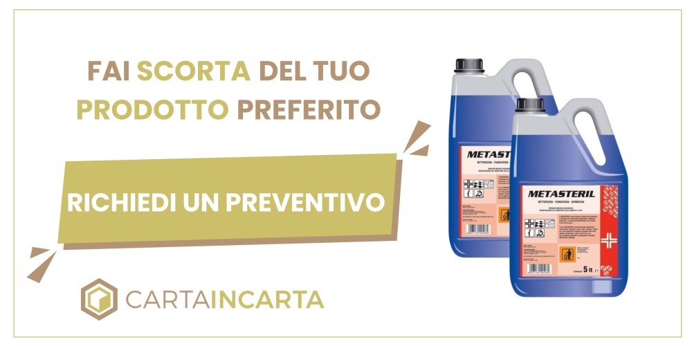 disinfettante pavimenti Carta Incarta