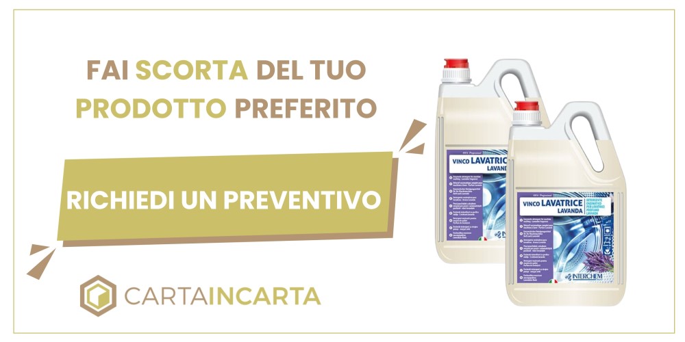 Detersivo lavatrice Carta Incarta