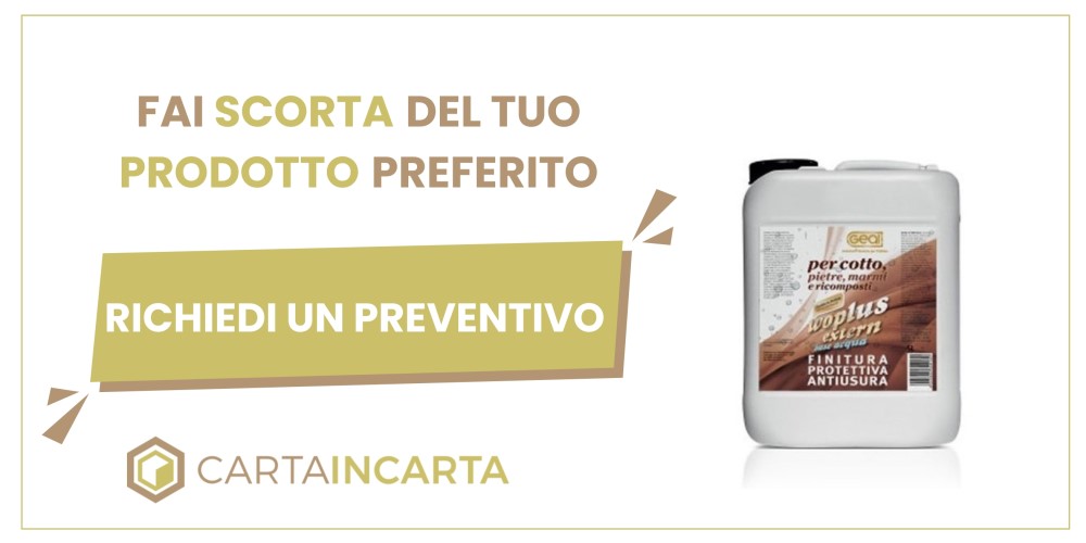 Woplus cotto Carta Incarta