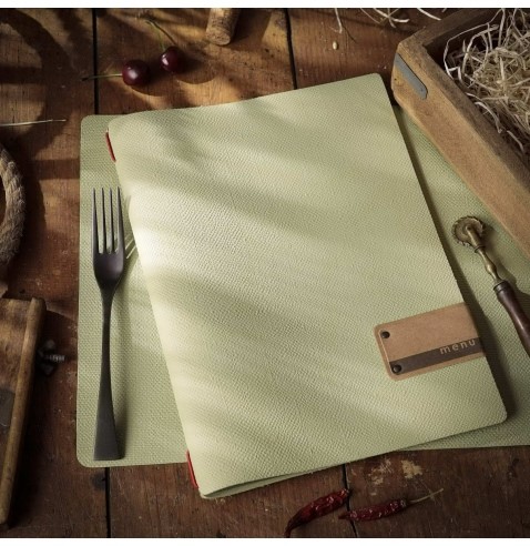 porta menu carta incarta salvia